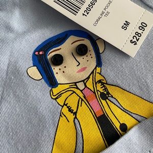 Coraline Doll Pocket T-Shirt | BoxLunch Exclusive